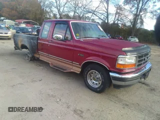 1995 Ford F-150 with VIN 1FTEX15N7SKB27248, listed as a IAAI auction lot 40989874 with 113,430 mi miles. Bid and sale history available at carsss.com. Image 1.