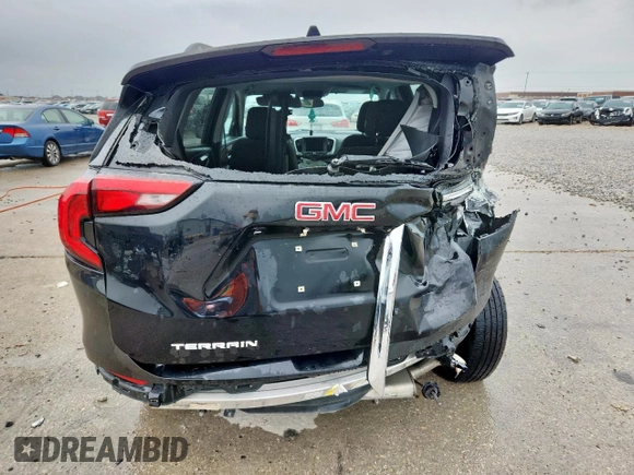 2019 GMC Terrain SLE with VIN 3GKALMEVXKL154684, listed as a Copart auction lot 58127115 with 94,865 mi miles and Salvage title. Bid and sale history available at DreamBid. Image 6.