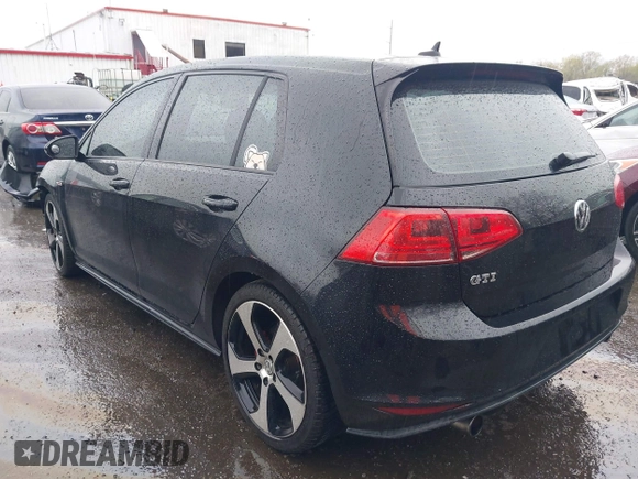 2015 Volkswagen GTI SE with VIN 3VW4T7AUXFM005650, listed as a IAAI auction lot 41971456 with 100,211 mi miles and . Bid and sale history available at DreamBid. Image 3.
