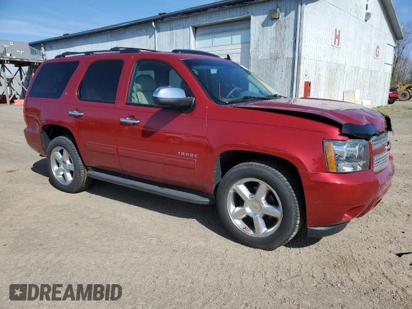 2013 Chevrolet Tahoe LT with VIN 1GNSCBE09DR106668, listed as a Copart auction lot 54814575 with 114,079 mi miles and Clean title. Bid and sale history available at DreamBid. Image 4.