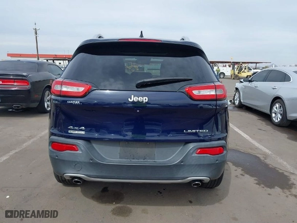 2014 Jeep Cherokee Limited with VIN 1C4PJMDS3EW121849, listed as a IAAI auction lot 41713331 with NaN miles. Bid and sale history available at carsss.com. Image 16.