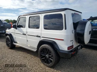 2021 Mercedes-Benz G 550 with VIN W1NYC6BJ4MX389217, listed as a Copart auction lot 74500344 with 55,551 mi miles and Salvage Title. Bid and sale history available at DreamBid. Image 2.