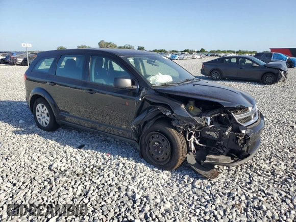 2015 Dodge Journey American Value with VIN 3C4PDCAB9FT692632, listed as a Copart auction lot 55261175 with 139,874 mi miles and Salvage Title. Bid and sale history available at DreamBid. Image 4.