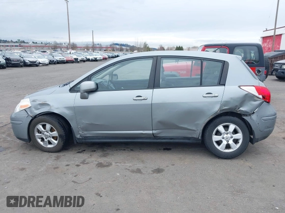 2007 Nissan Versa 1.8 S with VIN 3N1BC13E27L419464, listed as a IAAI auction lot 41776767 with 184,484 mi miles. Bid and sale history available at carsss.com. Image 14.