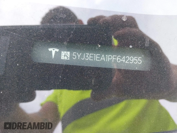 2023 Tesla Model 3 z VIN 5YJ3E1EA1PF642955, wystawiony jako IAAI lot #42121508 z przebiegiem 22 831 mil mil oraz . Historia ofert i sprzedaży dostępna na DreamBid. Obrazek 9.