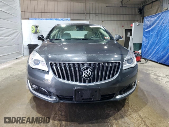 2015 Buick Regal with VIN 2G4GL5EX5F9199405, listed as a Copart auction lot 49410625 with 35,680 mi miles and Salvage title. Bid and sale history available at DreamBid. Image 5.