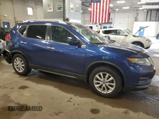 2017 Nissan Rogue SV with VIN 5N1AT2MV3HC872403, listed as a Copart auction lot 59367025 with 133,774 mi miles and Salvage title. Bid and sale history available at DreamBid. Image 4.