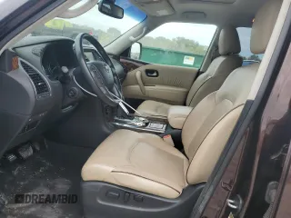 2017 Nissan Armada SV with VIN JN8AY2NDXH9003083, listed as a Copart auction lot 70241844 with 141,150 mi miles and Salvage Title. Bid and sale history available at carsss.com. Image 7.