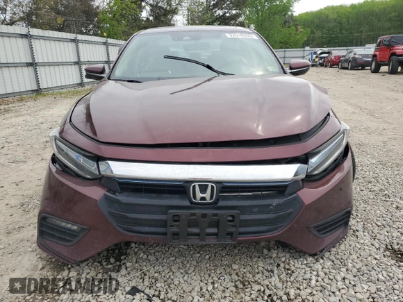 2019 Honda Insight Touring with VIN 19XZE4F90KE021222, listed as a Copart auction lot 52618265 with 98,851 mi miles and Salvage Title. Bid and sale history available at DreamBid. Image 5.