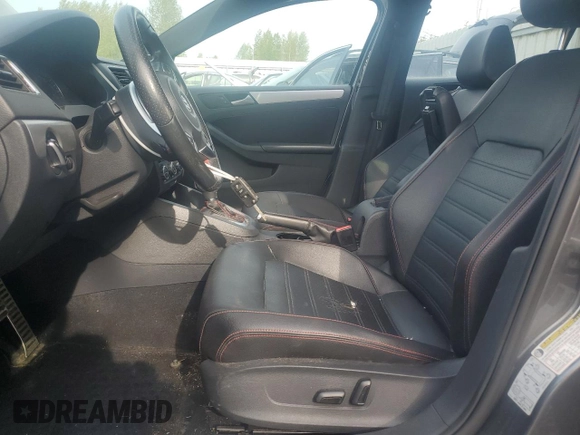 2013 Volkswagen Jetta GLI Autobahn with VIN 3VW467AJ5DM248048, listed as a Copart auction lot 54397575 with 141,264 mi miles and Salvage Title. Bid and sale history available at DreamBid. Image 7.