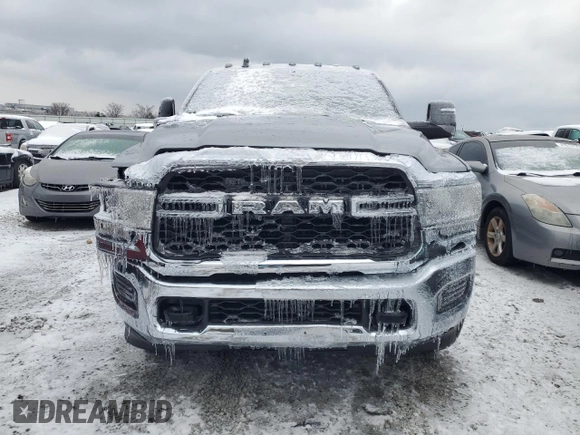 2024 Ram 2500 Tradesman with VIN 3C6UR5CL1RG221519, listed as a Copart auction lot 87025154 with 20,430 mi miles and Salvage title. Bid and sale history available at DreamBid. Image 5.