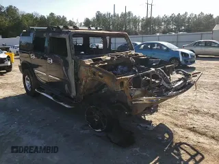 2003 Hummer H2 z VIN 5GRGN23U43H103551, wystawiony jako Copart lot #45456775 z przebiegiem Nie podano mil oraz Nie do naprawy. Historia ofert i sprzedaży dostępna na DreamBid. Obrazek 12.