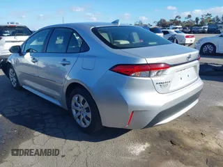 2020 Toyota Corolla LE with VIN JTDEPRAE5LJ065182, listed as a IAAI auction lot 41799613 with 53,193 mi miles. Bid and sale history available at carsss.com. Image 3.