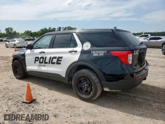 2024 Ford Explorer with VIN 1FM5K8AC9RGA77926, listed as a Copart auction lot 58482885 with 2,185 mi miles and Salvage title. Bid and sale history available at DreamBid. Image 2.