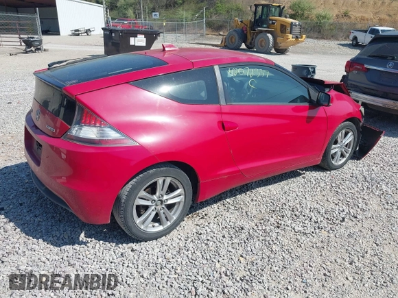 2011 Honda CR-Z EX z VIN JHMZF1D69BS012177, wystawiony jako IAAI lot #42072337 z przebiegiem 151 179 mil mil oraz . Historia ofert i sprzedaży dostępna na DreamBid. Obrazek 4.