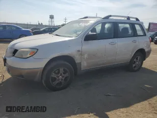 2006 Mitsubishi Outlander LS with VIN JA4LX31F26U002907, listed as a Copart auction lot 71876324 with 154,582 mi miles and Clean Title. Bid and sale history available at carsss.com. Image 1.