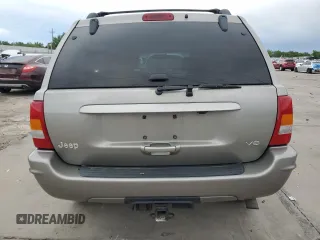2001 Jeep Grand Cherokee Limited with VIN 1J4GW58N91C653866, listed as a Copart auction lot 58546895 with 159,661 mi miles and Salvage title. Bid and sale history available at DreamBid. Image 6.
