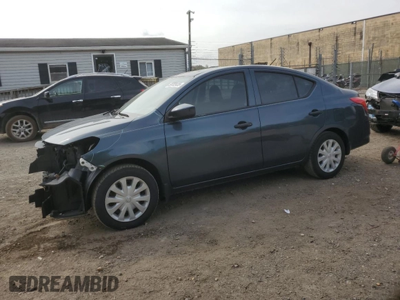 2017 Nissan Versa SV with VIN 3N1CN7AP0HL804724, listed as a Copart auction lot 59783435 with 152,670 mi miles and Salvage title. Bid and sale history available at DreamBid. Image 1.
