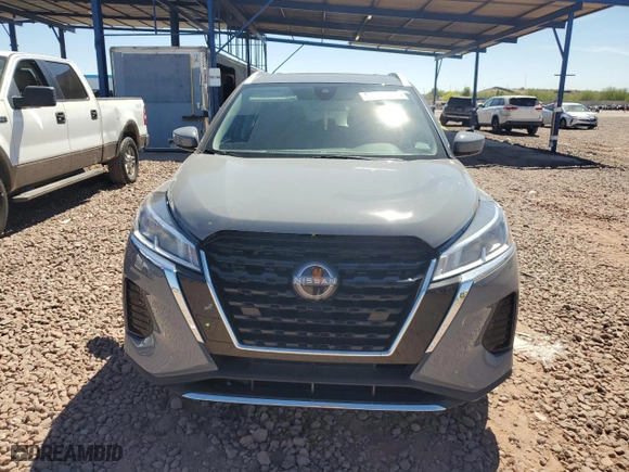 2024 Nissan Kicks SV with VIN 3N1CP5CV8RL543046, listed as a Copart auction lot 50435805 with 10,669 mi miles and Salvage Title. Bid and sale history available at carsss.com. Image 5.