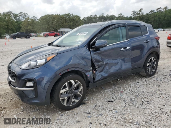 2020 Kia Sportage EX z VIN KNDPN3AC7L7693820, wystawiony jako Copart lot #54307605 z przebiegiem 68 419 mil mil oraz Szkoda całkowita • Salvage title. Historia ofert i sprzedaży dostępna na DreamBid. Obrazek 1.