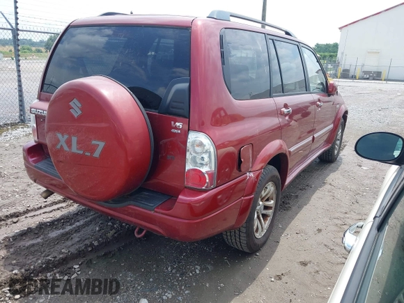 2004 Suzuki XL7 LX with VIN JS3TX92V244114054, listed as a IAAI auction lot 42700171 with 103,107 mi miles and . Bid and sale history available at DreamBid. Image 4.
