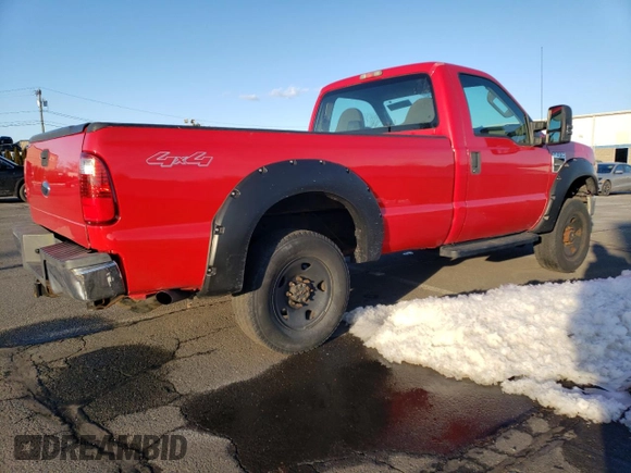 2009 Ford F-250 XL with VIN 1FTNF21519EA38198, listed as a Copart auction lot 44396435 with 97,950 mi miles and Clean Title. Bid and sale history available at DreamBid. Image 3.