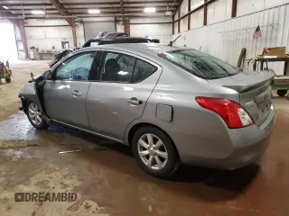 2014 Nissan Versa S Plus with VIN 3N1CN7AP9EL828452, listed as a Copart auction lot 51077375 with 105,619 mi miles and Clean Title. Bid and sale history available at carsss.com. Image 2.