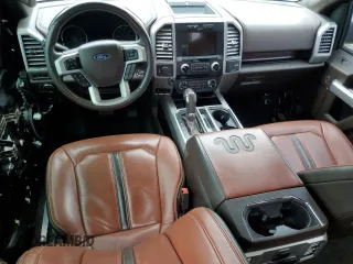 2018 Ford F-150 XL with VIN 1FTEW1EG0JFE35423, listed as a Copart auction lot 48533525 with 96,045 mi miles and Salvage Title. Bid and sale history available at carsss.com. Image 8.