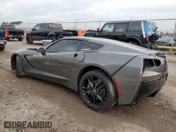 2015 Chevrolet Corvette 1LT with VIN 1G1YB2D71F5114268, listed as a Copart auction lot 79679904 with 0 mi miles and Salvage Title. Bid and sale history available at carsss.com. Image 2.