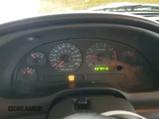 2004 Ford Mustang Deluxe with VIN 1FAFP444X4F116776, listed as a Copart auction lot 46214525 with 227,041 mi miles and Salvage Title. Bid and sale history available at carsss.com. Image 9.
