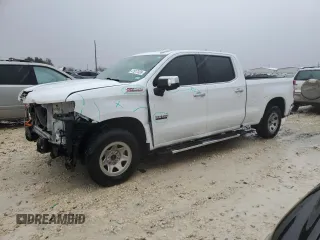 2021 Chevrolet Silverado 1500 LTZ with VIN 3GCUYGED3MG438768, listed as a Copart auction lot 41917335 with 52,634 mi miles and Salvage Title. Bid and sale history available at DreamBid. Image 1.