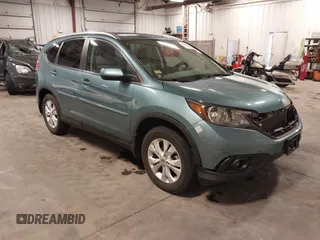 2013 Honda CR-V EX-L z VIN 5J6RM4H72DL008796, wystawiony jako IAAI lot #42184456 z przebiegiem 122 061 mil mil oraz . Historia ofert i sprzedaży dostępna na DreamBid. Obrazek 1.