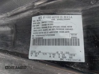 2001 Ford Mustang GT Deluxe с VIN 1FAFP45X71F225880, выставлен на аукционе IAAI как лот 42788411 с пробегом 45 503 миль миль и . История ставок и продаж доступна на DreamBid. Изображение 9.