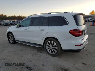 2018 Mercedes-Benz GLS 450 z VIN 4JGDF6EE5JB015831, wystawiony jako Copart lot #42233045 z przebiegiem 118 906 mil mil oraz Szkoda całkowita • Salvage title. Historia ofert i sprzedaży dostępna na DreamBid. Obrazek 2.