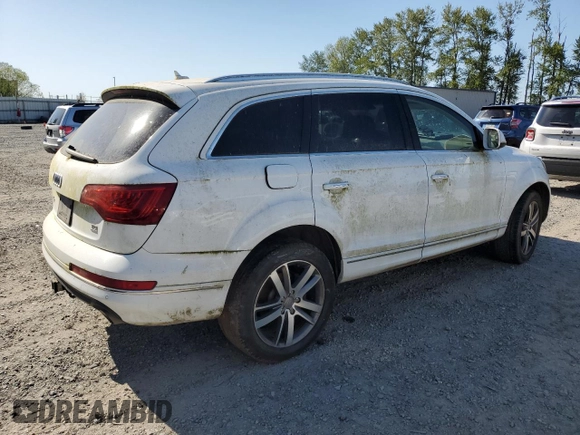 2010 Audi Q7 Premium Plus with VIN WA1LMAFE2AD001536, listed as a Copart auction lot 55660415 with Not provided miles and Clean title. Bid and sale history available at DreamBid. Image 3.