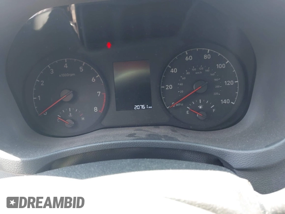 2022 Hyundai Accent SE with VIN 3KPC24A60NE179575, listed as a IAAI auction lot 42212795 with 20,761 mi miles and . Bid and sale history available at DreamBid. Image 7.