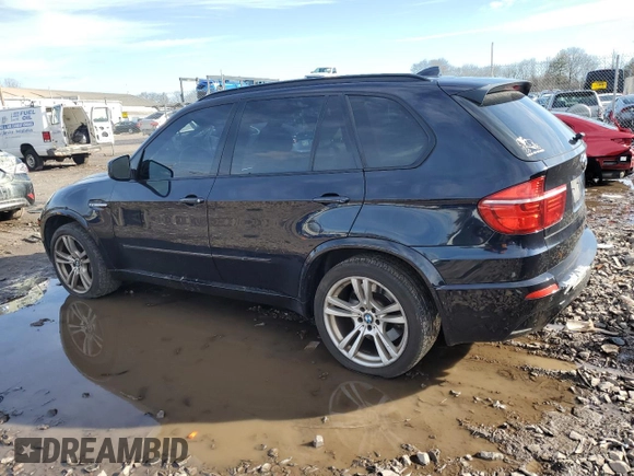 2012 BMW X5 M with VIN 5YMGY0C55CLK27483, listed as a Copart auction lot 85232104 with 116,338 mi miles and Salvage Title. Bid and sale history available at carsss.com. Image 2.