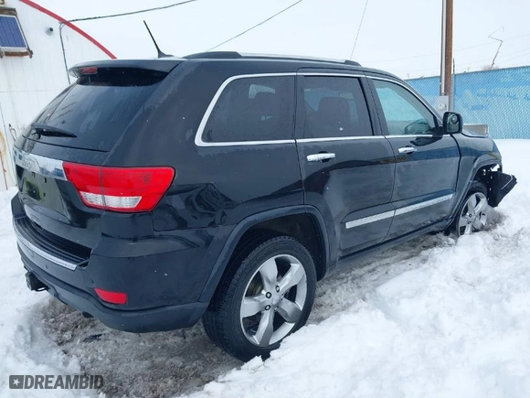 2011 Jeep Grand Cherokee Overland with VIN 1J4RR6GT5BC604784, listed as a IAAI auction lot 41515626 with 66,654 mi miles. Bid and sale history available at carsss.com. Image 4.