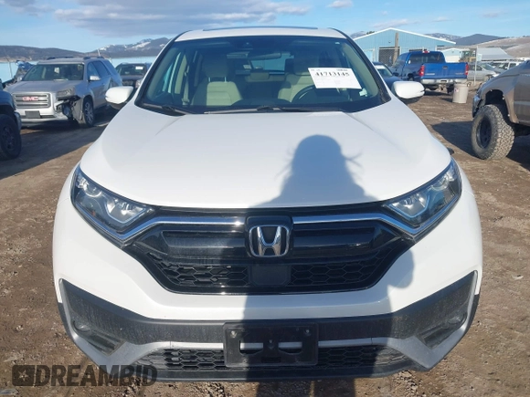 2020 Honda CR-V EX with VIN 5J6RW2H58LA013525, listed as a IAAI auction lot 41713145 with 22,201 mi miles. Bid and sale history available at carsss.com. Image 12.
