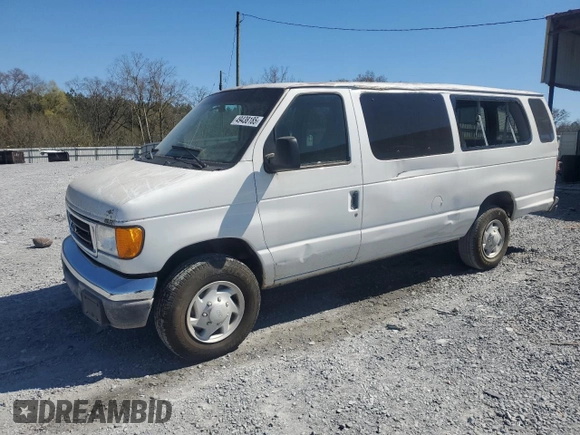 2003 Ford Econoline Passenger XL с VIN 1FBSS31L13HB49492, выставлен на аукционе Copart как лот 49438185 с пробегом 186 651 миль миль и Списание • Salvage title. История ставок и продаж доступна на DreamBid. Изображение 1.