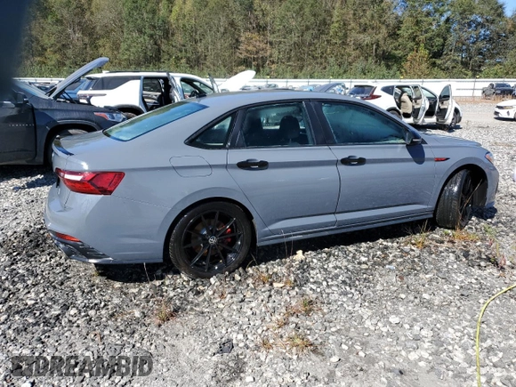 2024 Volkswagen Jetta 40th Anniversary Edition with VIN 3VW9T7BU7RM027842, listed as a Copart auction lot 74769714 with Not provided miles and Non repairable. Bid and sale history available at DreamBid. Image 3.