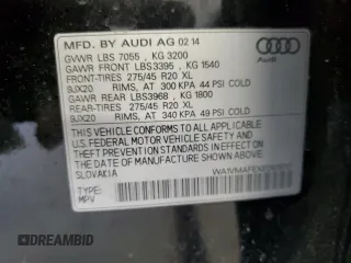 2014 Audi Q7 3.0L TDI Prestige with VIN WA1VMAFEXED015117, listed as a Copart auction lot 70766274 with 85,109 mi miles and Clean Title. Bid and sale history available at carsss.com. Image 14.