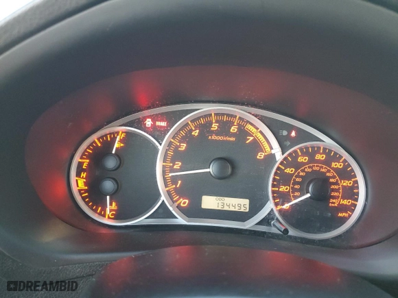2013 Subaru Impreza Sedan WRX WRX with VIN JF1GV7E6XDG002718, listed as a Copart auction lot 88528405 with 134,495 mi miles and Salvage Title. Bid and sale history available at carsss.com. Image 9.