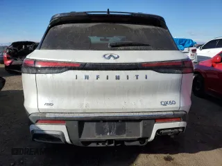 2024 Infiniti QX60 Autograph with VIN 5N1DL1HU7RC333485, listed as a Copart auction lot 83618274 with 12,714 mi miles and Salvage title. Bid and sale history available at DreamBid. Image 6.