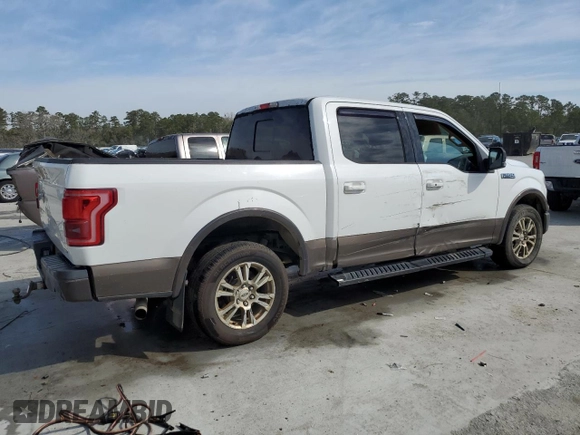 2015 Ford F-150 XL with VIN 1FTEW1CF8FFB18913, listed as a Copart auction lot 48373795 with 190,802 mi miles and Salvage Title. Bid and sale history available at carsss.com. Image 3.