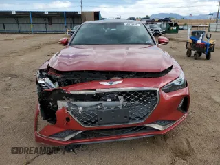 2020 Genesis G70 3.3T with VIN KMTG34LE6LU064126, listed as a Copart auction lot 58078495 with 57,903 mi miles and Salvage title. Bid and sale history available at DreamBid. Image 5.