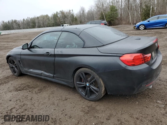 2014 BMW 4 Series 435i with VIN WBA3T3C56EJ877362, listed as a Copart auction lot 79524524 with 133,792 mi miles and Clean title. Bid and sale history available at DreamBid. Image 2.