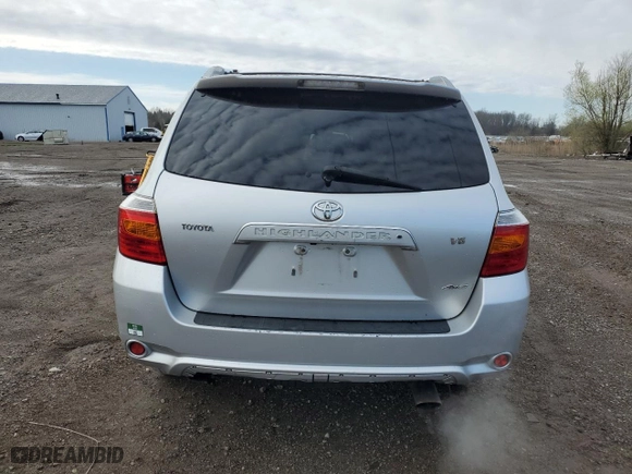 2008 Toyota Highlander Limited with VIN JTEES42A682094734, listed as a Copart auction lot 52199425 with 244,264 mi miles and Clean Title. Bid and sale history available at carsss.com. Image 6.