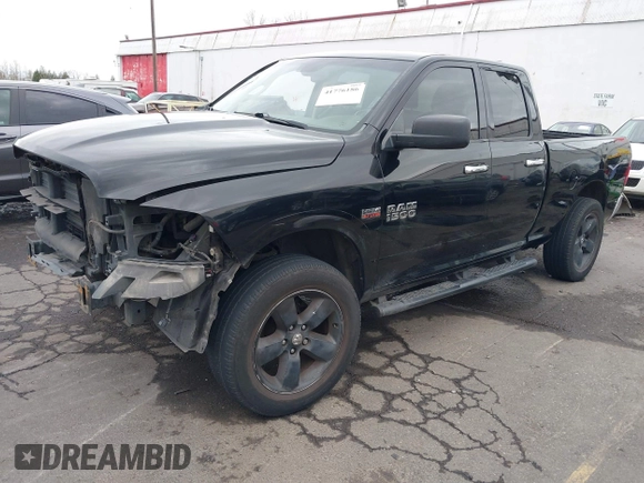 2014 Ram 1500 Big Horn with VIN 1C6RR7GT8ES307571, listed as a IAAI auction lot 41776186 with 182,833 mi miles and . Bid and sale history available at DreamBid. Image 2.