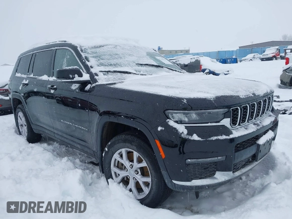 2022 Jeep Grand Cherokee Limited с VIN 1C4RJKBG8N8512334, выставлен на аукционе IAAI как лот 41504930 с пробегом Не указан миль и . История ставок и продаж доступна на DreamBid. Изображение 1.
